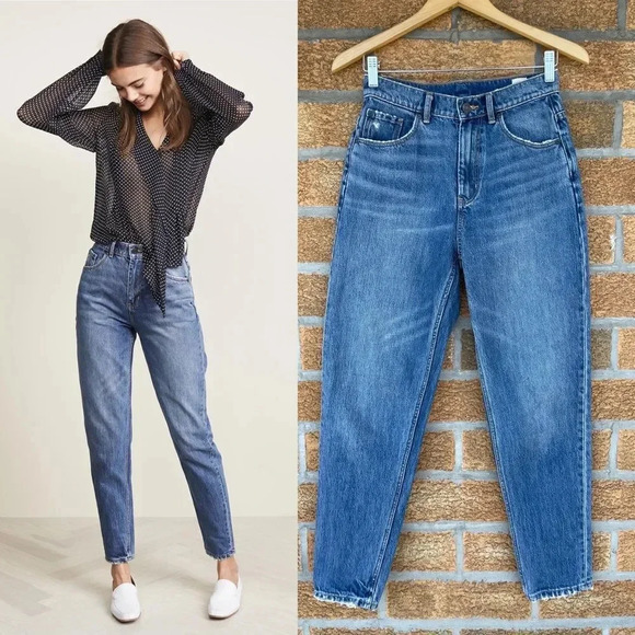 La Vie Rebecca Taylor Emilie High Waisted Jeans 26 - Picture 1 of 14
